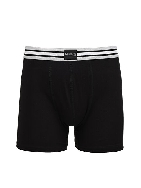 Lumberjack MB BXR04 ETIKETLI 3LU 5PR Siyah Erkek Boxer - S000511035-19351