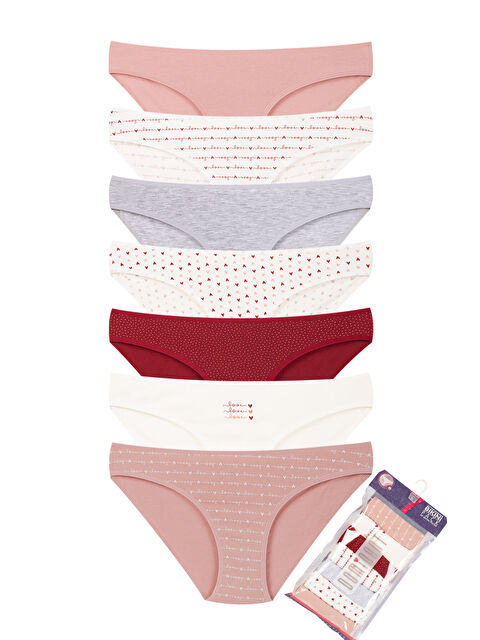 Dominant Kadın Pamuklu Külot 7'li Paket