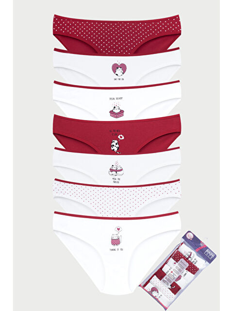 Dominant Kadın Pamuklu Külot 7'li Paket