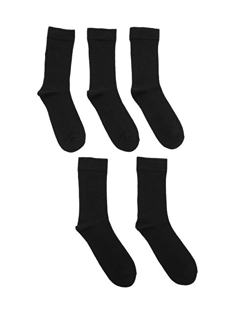 Polaris DERBY MS81 5LI SKT-M 6FX Siyah Erkek Soket Çorap - S000511036-19351