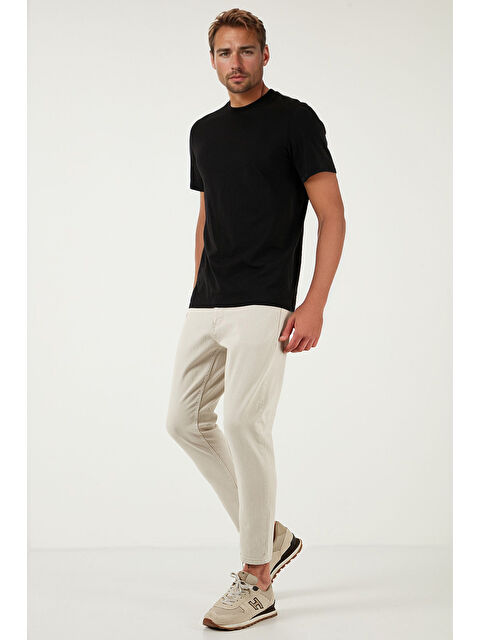 Buratti Pamuklu Slim Tapared Normal Bel Daralan Paça Jeans 5900S66MILANO - S000387131-26406