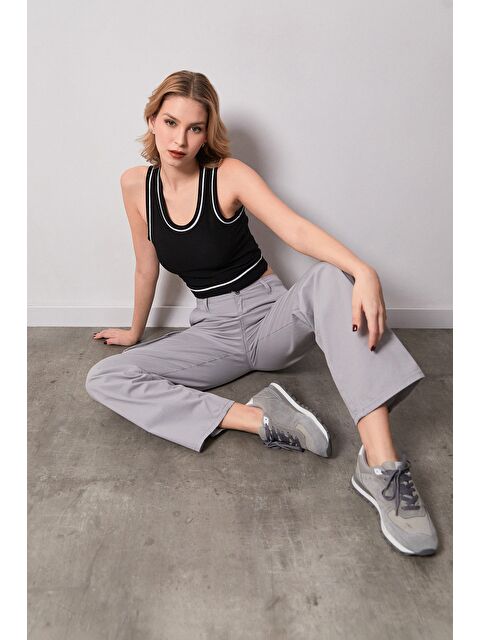 Fullamoda Fitilli U Yaka Body - S000339068-19351