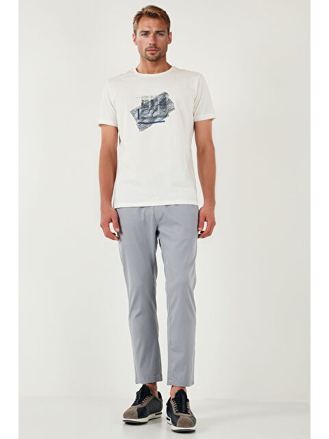 Buratti Pamuklu Slim Fit Lastikli Bel Boru Paça Pantolon 5545S87JMILANO - S000368794-17308