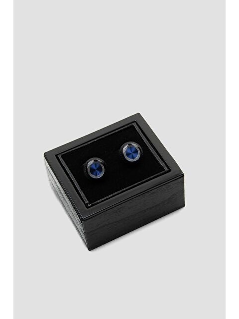 ABBATE 98507 Black Lacivert Erkek Kol Düğmesi - S000451169-21164