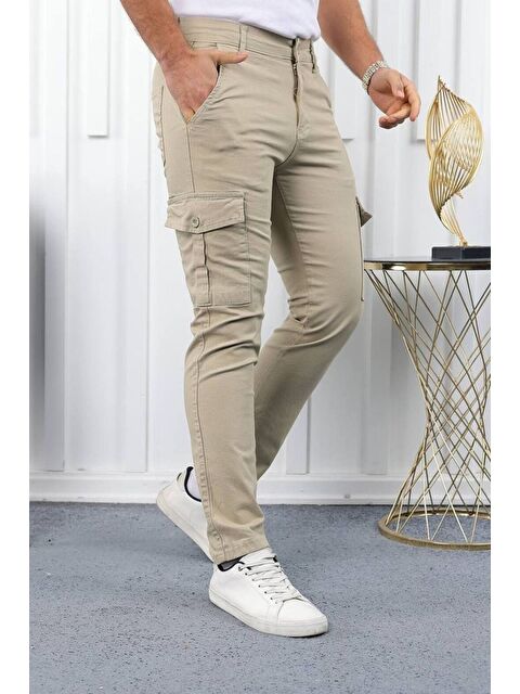 Comstar ERKEK KÖRÜKLÜ JOGGER PAÇA LASTİKSİZ PANTOLON