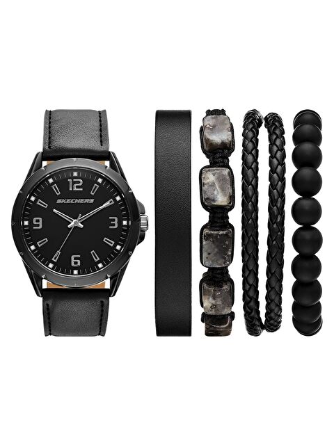 Skechers SR9118 Erkek Kol Saati ve Bileklik Seti - S000477717-19351