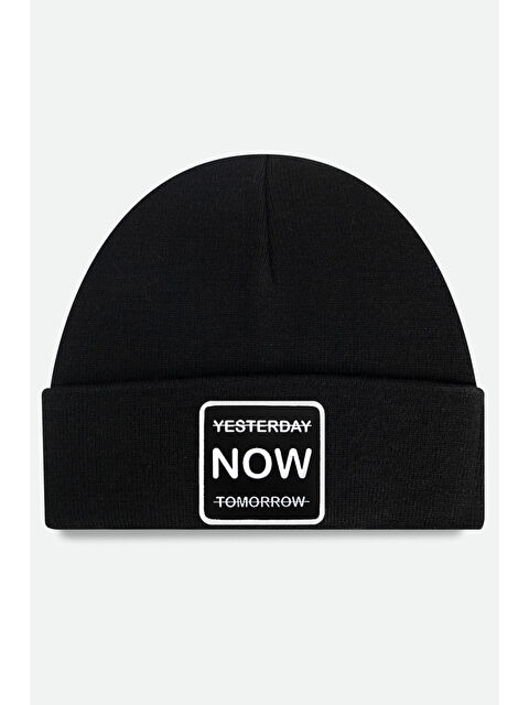 BlackBörk Yesterday Now Tomorrow Logolu Siyah XL Bere