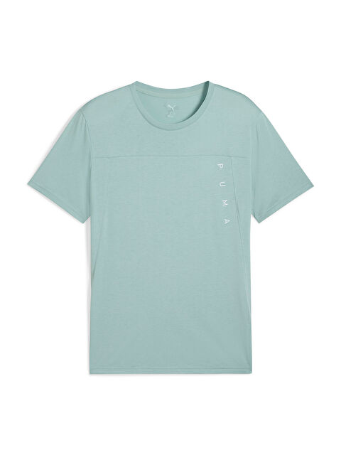 Puma Tad Tech Triblend Erkek Turkuaz Tişört - S000519262-20055
