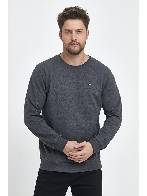 Mmetalic Erkek Antrasit Sweatshirt - S000239090-29666