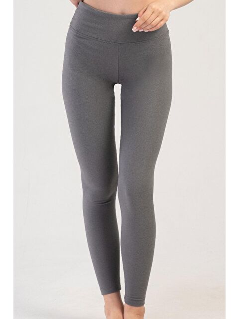 C&City Kadın Termal Tayt 405151 Füme - S000281715-33408