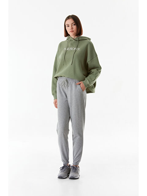 Fullamoda Basic Beli Lastikli Jogger Eşofman Altı - S000253760-20600