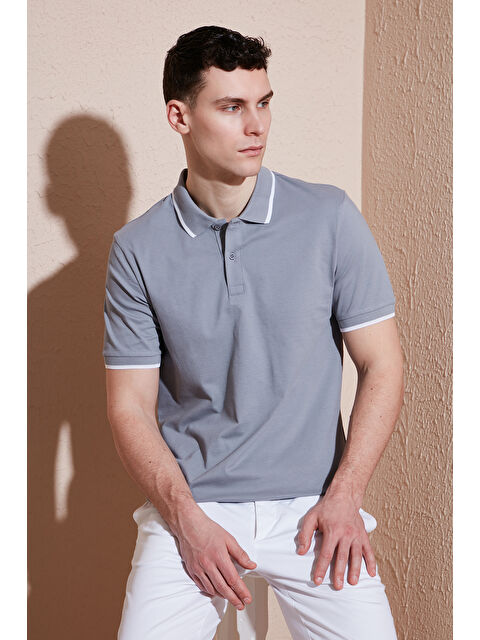 Buratti Pamuklu Regular Fit Polo Yaka Tişört 5902063 - S000222662-6413