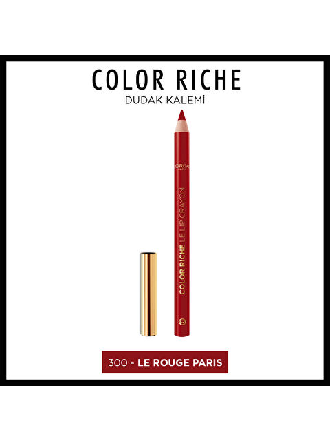 L'Oreal Paris Color Riche Dudak Kalemi - 300 Le Rouge Paris - S000334589-26865