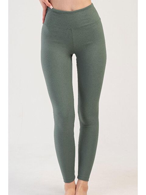 C&City Kadın Termal Tayt 405151 Haki - S000281715-18547