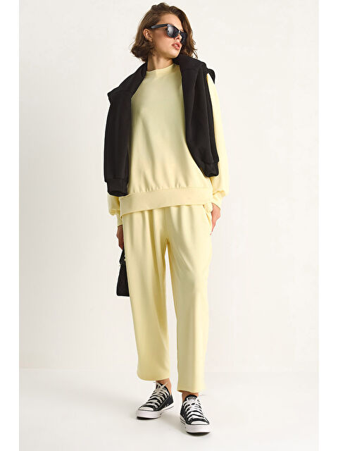 SHADE Kadın Bisiklet Yaka Oversize Alt-üst Takım - S000442420-20072