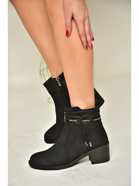 Fox Shoes T5557033 Siyah Kadın Bot - S000285816-19351