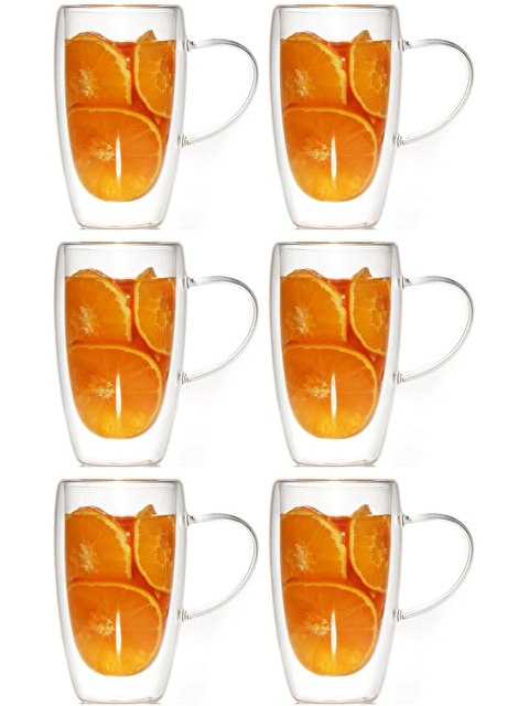 Kitchen Design Lab Çift Cidarlı Kupa Seti 400 ml 6 Adet - S000430127-26865
