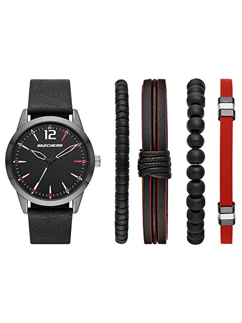 Skechers SR9066 Erkek Set Kol Saati ve Bileklik - S000477759-19351