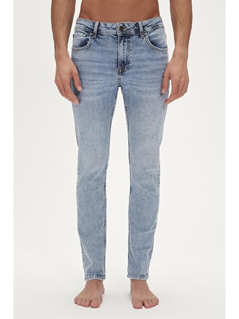 Bad Bear Xavier Jeans Buz Mavi Erkek Denim Pantolon - S000284126-3053