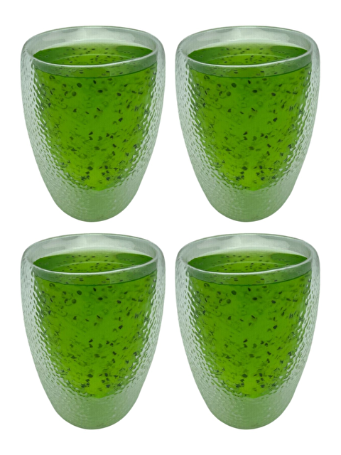 Kitchen Design Lab Çift Cidarlı 300 ml Cam Kupa Seti 4 Adet 2221 - S000429023-26865