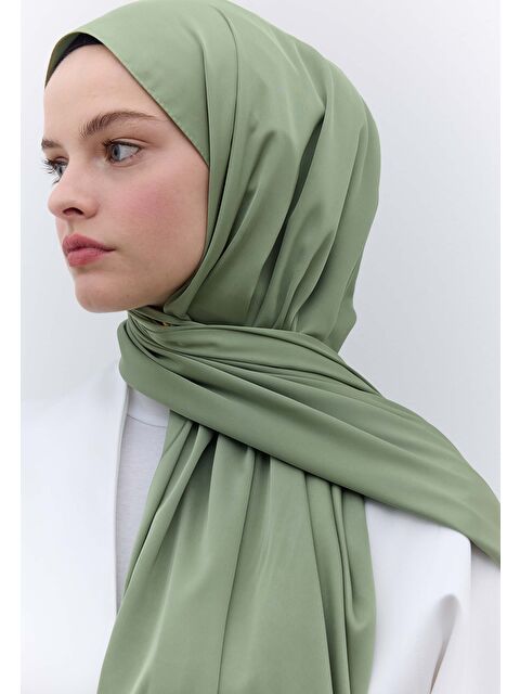 Fresh Scarfs İpeksi Elegance Şal Haki - S000420342-18547