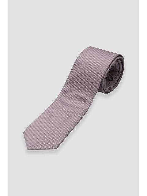 ABBATE Kravat 8 Cm Mikrofiber Polyester Pembe Erkek Desenli Kravat - S000451159-20024