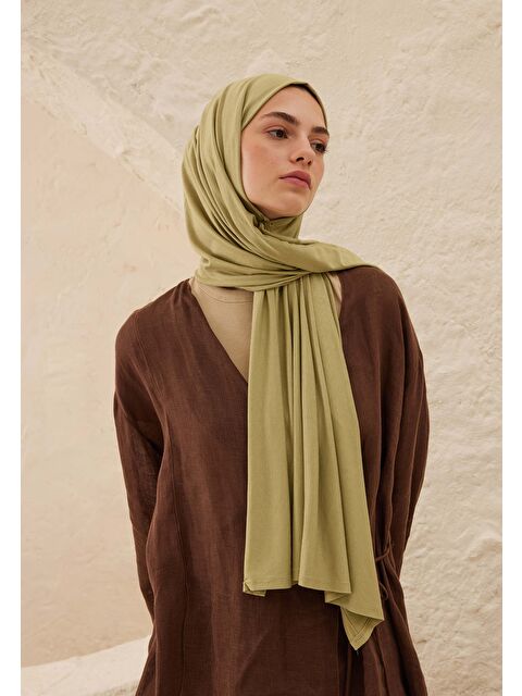 Fresh Scarfs Penye Şal Çağla - S000420272-14939