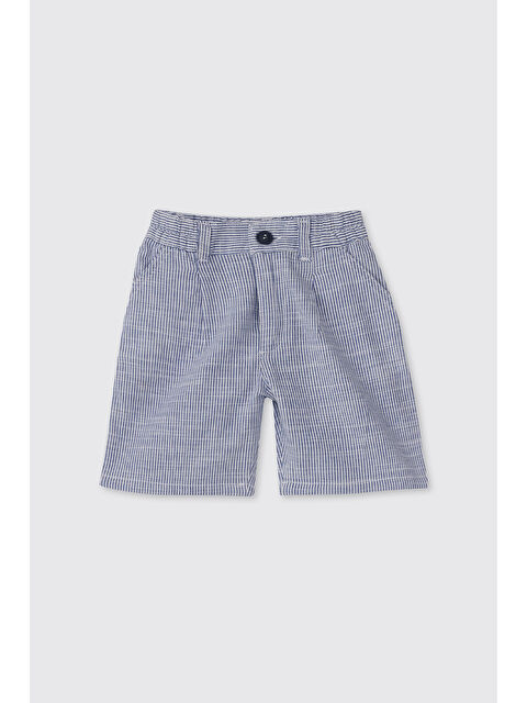 Panço Erkek Bebek Çizgili Lacivert Şort - S000531743-21164