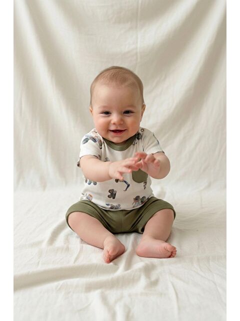 Tiffany Work Machine Theme 2'li Şort Takım - S000520671-23173