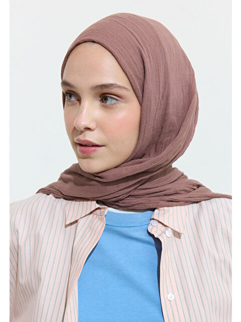 Fresh Scarfs Pamuklu Keten Şal Dragon Fruıt Shake - S000420027-20022