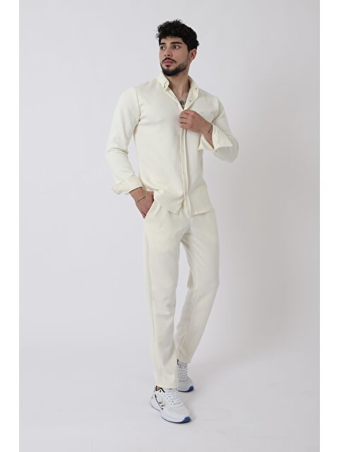 Stilkombin Penye Çıtçıtlı Kışlık Joger Erkek Takım QM 2013 6362_72011 - S000286835-20063