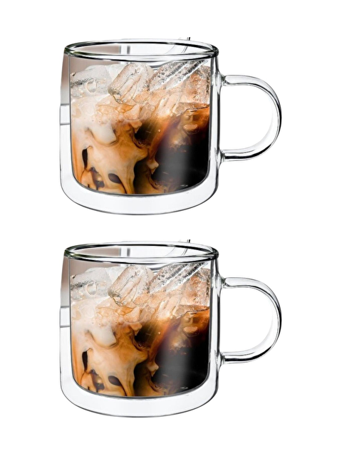 Kitchen Design Lab Çift Cidarlı 250 ml Cam Kupa Seti 2 Adet 2128 - S000429047-26865