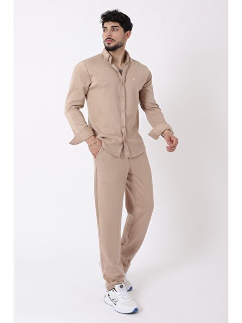 Stilkombin Penye Çıtçıtlı Kışlık Joger Erkek Takım QM 2013 6362_72011