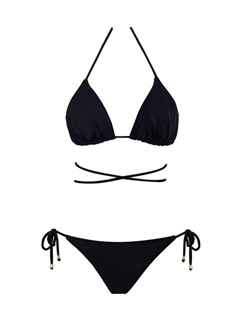 Sailor Moda Brezilya Üçgen İpli Bikini Takım Slr 401 - S000155655-19351
