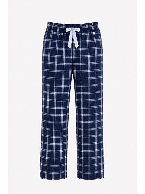 Formo Kadın Desenli Viskon Düz Paça Pijama Altı