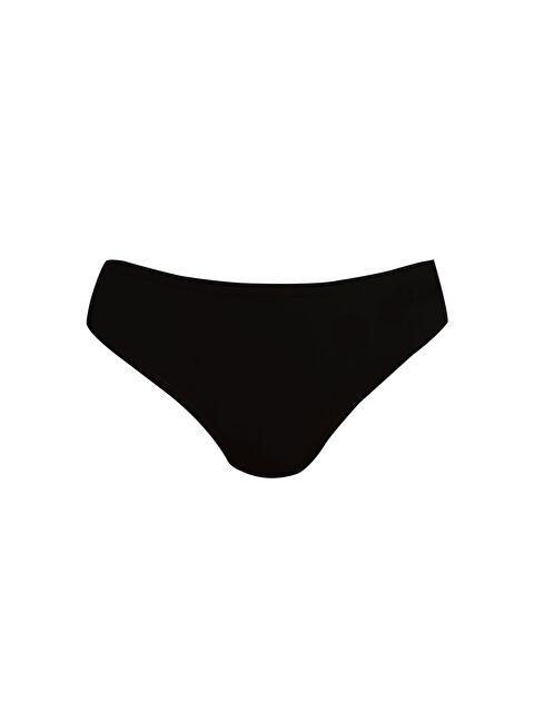 Kompedan Bambu Bikini Külot | Siyah 2521 - S000217150-19351
