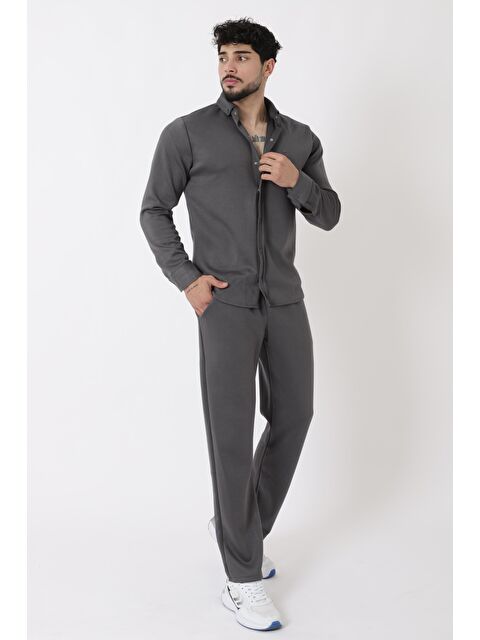 Stilkombin Penye Çıtçıtlı Kışlık Joger Erkek Takım QM 2013 6362_72011 - S000286835-33408