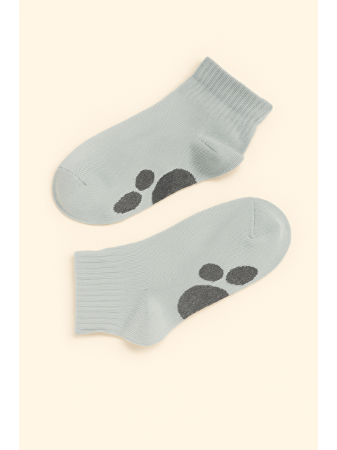 Katia And Bony Çocuk Pati Baskılı Step Çorap Mavi - S000438326-17234