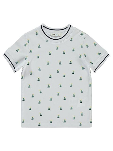 Civil Boys Yelken Baskılı 2-5 Yaş Tişört - S000466324-20063