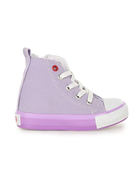 Kiko Kids Tinna Bağcıklı Kız Bebek Boğazlı Keten Spor Ayakkabı - S000234782-17878