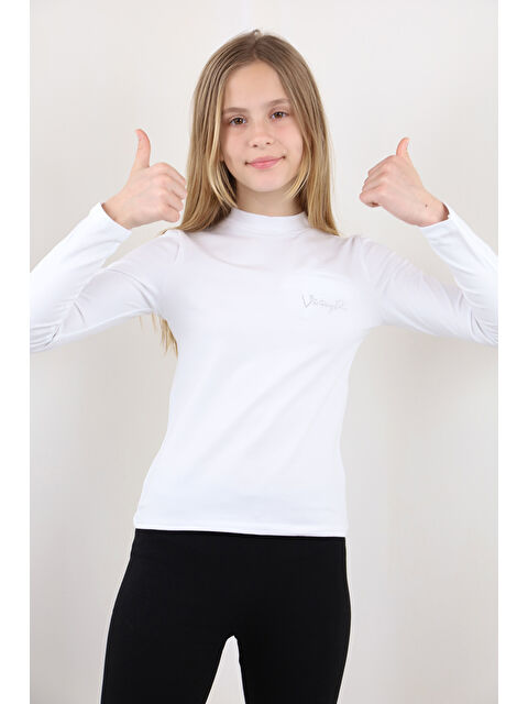 Toontoykids Kız Çocuk Okul Tişört