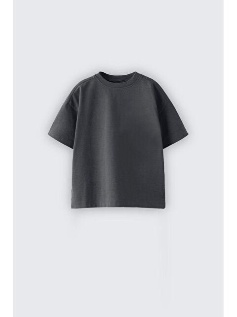 Monila Yeni Sezon Unisex Çocuk Basic Kısa Kollu Pamuklu T-Shirt - S000514694-29666