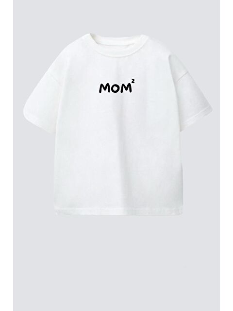 Monila Unisex Çocuk Pamuklu Bisiklet Yaka Baskılı T-Shirt - S000514688-5406