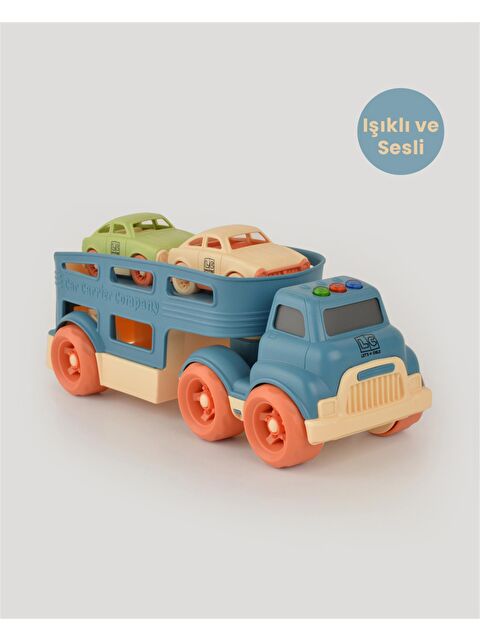 Let's Be Child Mavi Sesli Ve Işıklı Taşıyıcı Tır - S000419477-17234