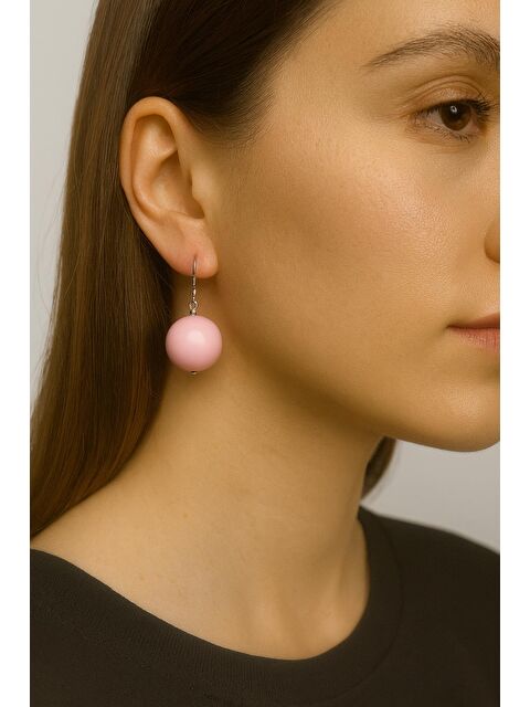 New Obsessions 20mm Büyük Boncuklu Küpe - S000426476-20024