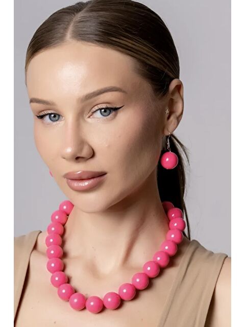 New Obsessions 20mm Büyük Boncuklu Küpe - S000426476-18686