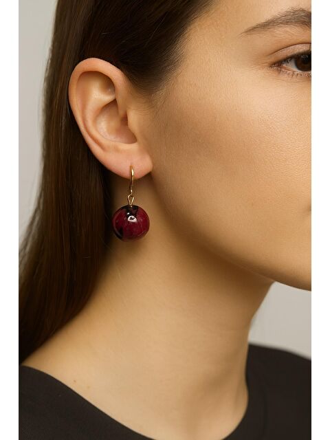 New Obsessions 20mm Büyük Boncuklu Küpe - S000426476-19951