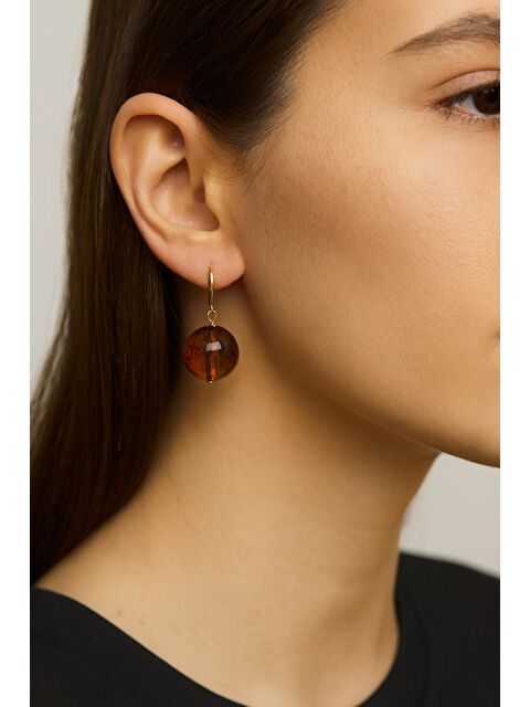 New Obsessions 20mm Büyük Boncuklu Küpe - S000426476-26430