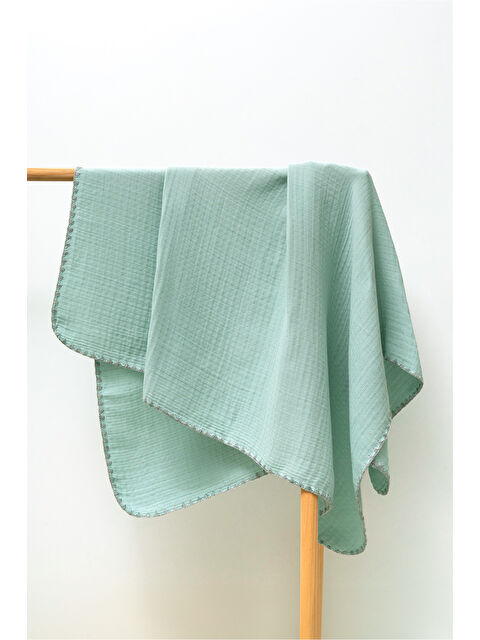 Mahfel 4 Katlı %100 Pamuklu  Müslin Bebek Battaniyesi - S000342183-34206