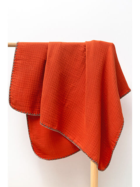 Mahfel 4 Katlı %100 Pamuklu  Müslin Bebek Battaniyesi - S000342183-18657